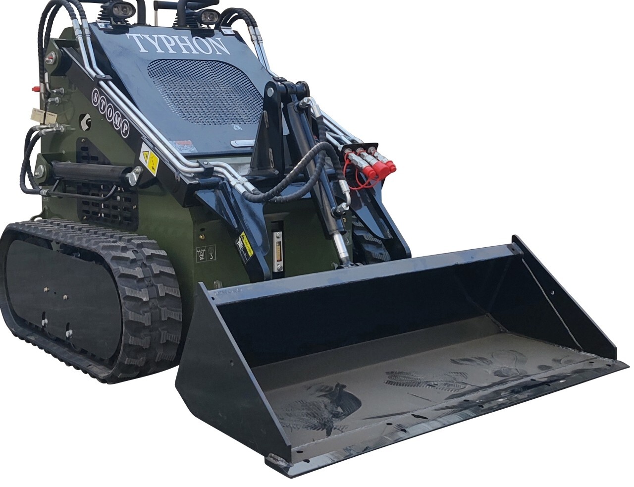 2026 NEW Skid-Steer Loader Tracked 22.1 HP Honda EPA Gasoline Engine 3 Hy Valves