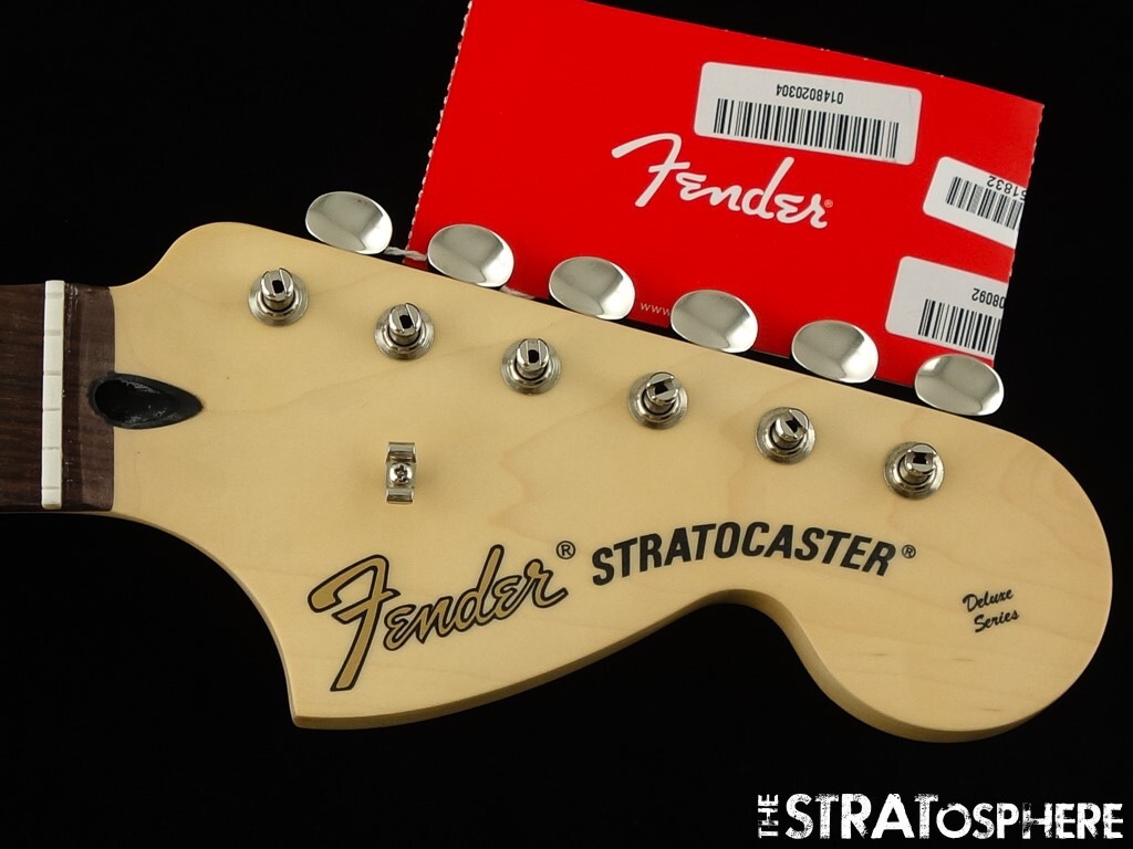 Fender Ltd. Tom Delonge Stratocaster Strat NECK &nd TUNERS, C Shaped Rosewood