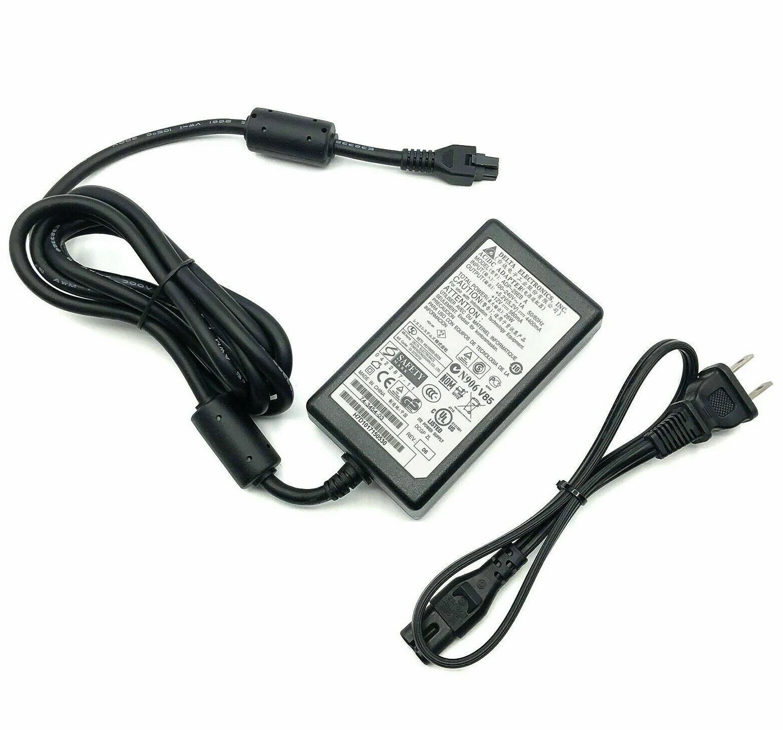 Genuine Delta AC Adapter For Cisco 800 851 857 870 871 Router Charger 6 Pin