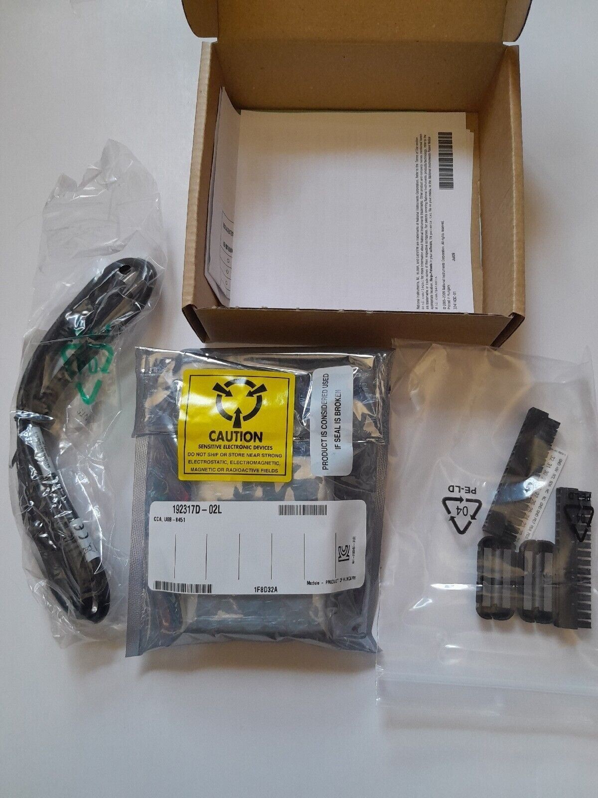 FREE SHIP 779553-01, NI-845x Data Acquisition Kit, With USB-8451 Card, New