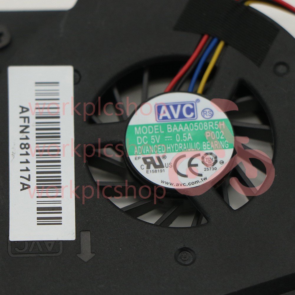 1PCS NEW For AVC Cooling Fan BAAA0508R5H 4 pin DC5V .5A Intel NUC Dell
