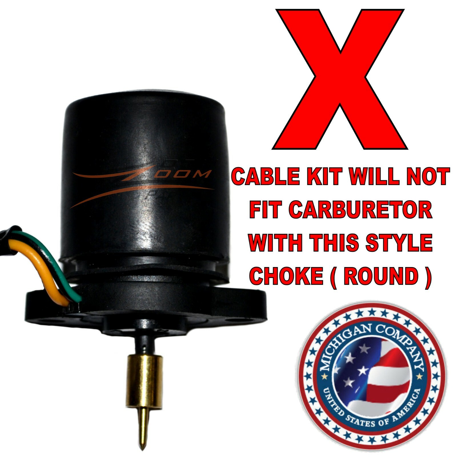 fits POLARIS SPORTSMAN 90 MANUAL CHOKE CABLE CONVERSION KIT SET 2001-2006