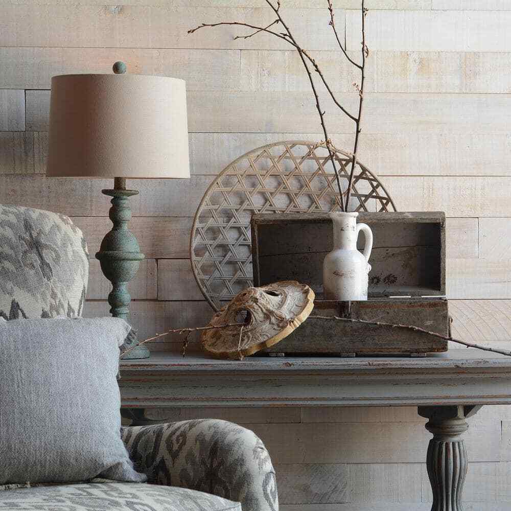 Weaber 1/2 In. X 4 In. X 4 Ft. White Wash Weathered Hardwood Board (8-Piece)