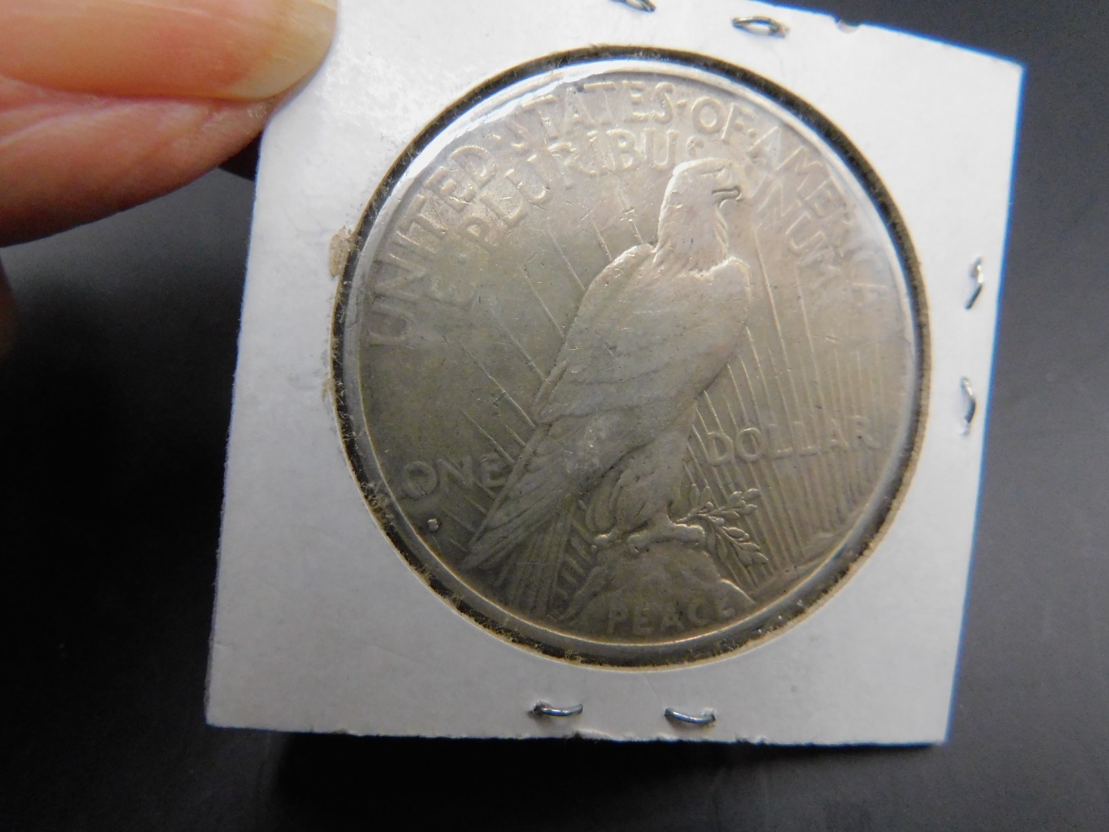 1935-S Peace Silver Dollar $1 - AU, VAM 4 rays
