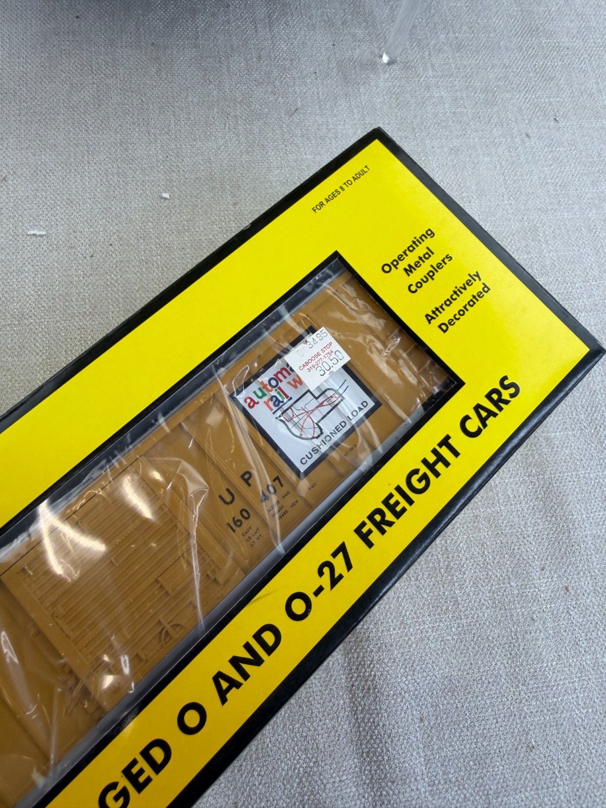 MTH RailKing 30-7443 Union Pacific 160407 Box Car Boxed