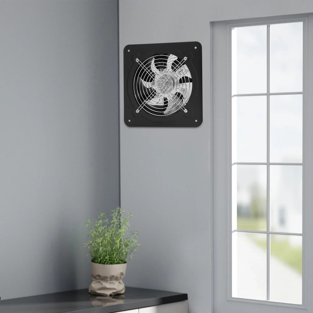 8'' Explosion Proof Exhaust Fan, 80W 500CFM Industrial Axial Flow Fan Utility