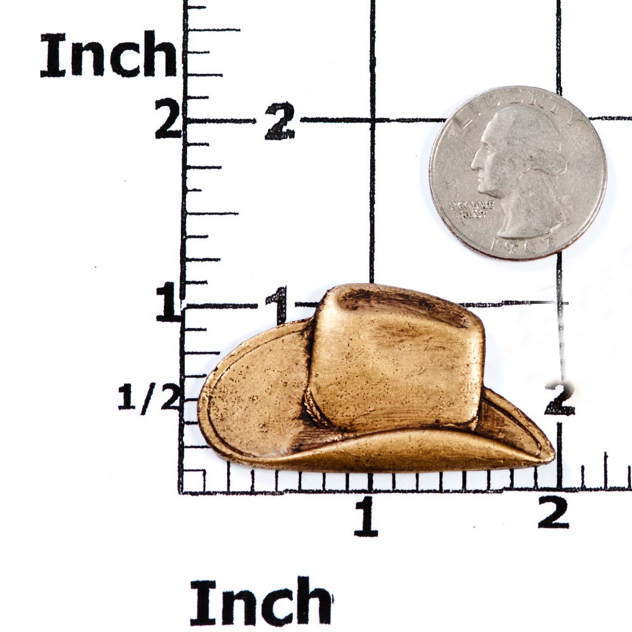 Cowboy Hat Silicone Mold Jewelry Polymer Clay Resin Food Fondant Candy (925)