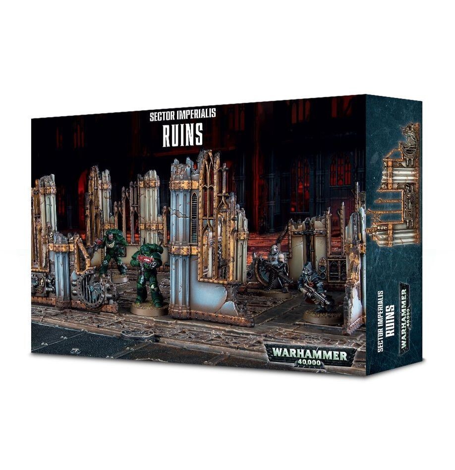Sector Imperialis: Ruins - Warhammer 40k - Terrain Pack - Brand New
