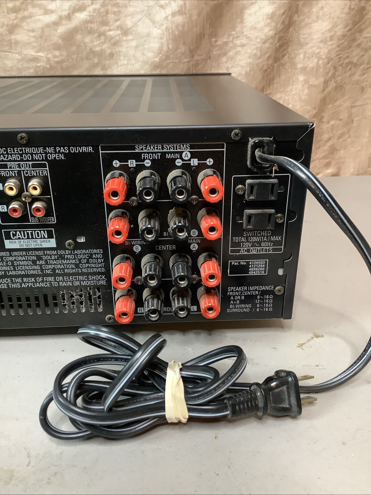 Denon AVR-2400 AV Receiver. See Pics And Description.