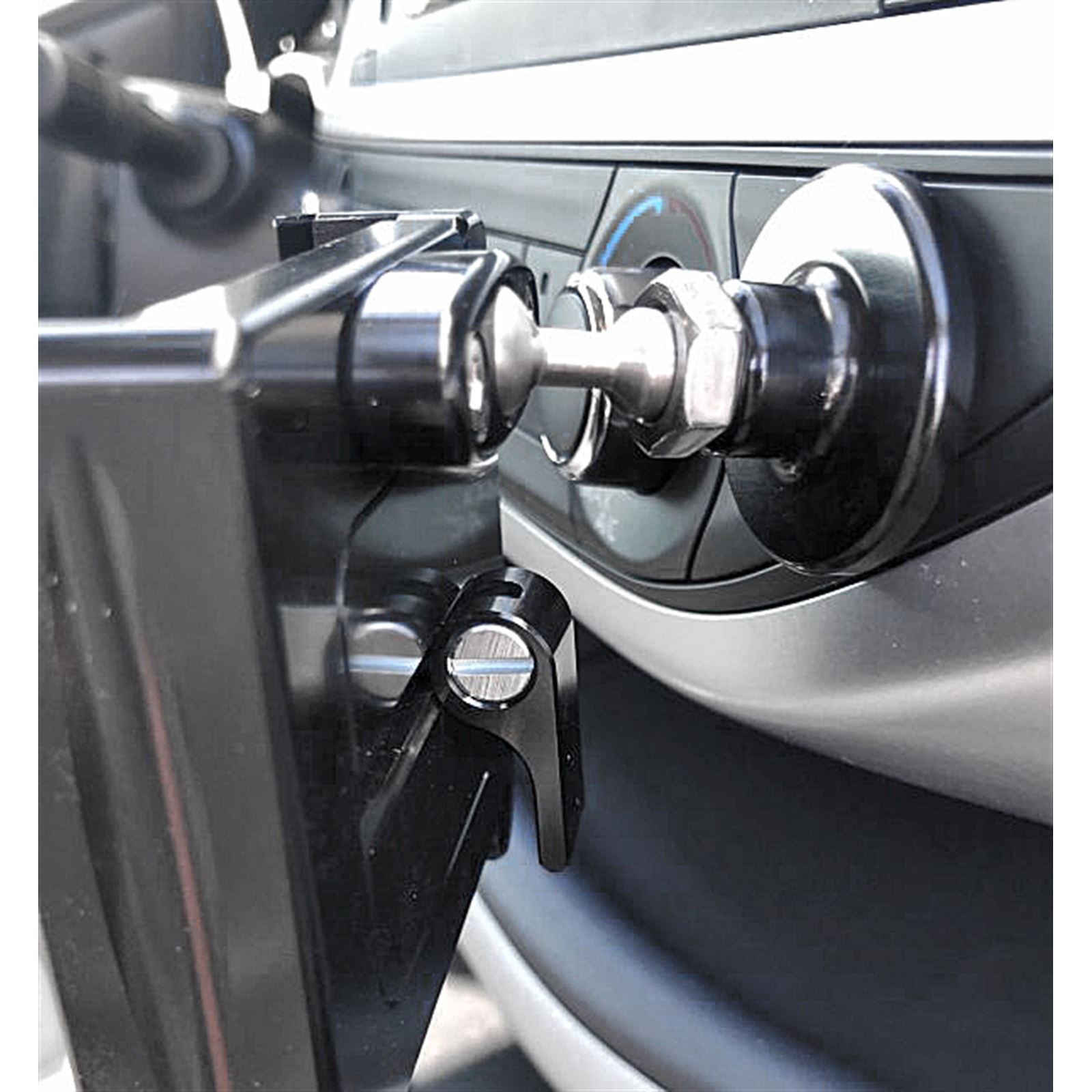 Axia Alloys Adjustable Phone Adhesive Surface Mount- Black APM-BK