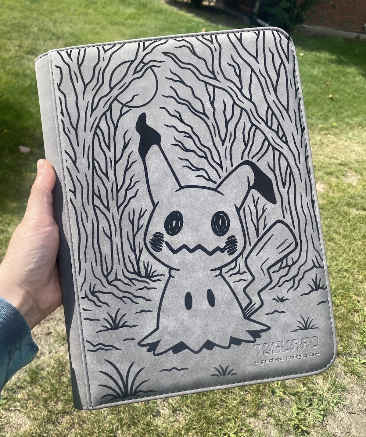 Pokémon Mimikyu Laser Engraved Binder/ Made To Order! Engraved/Shipped In USA