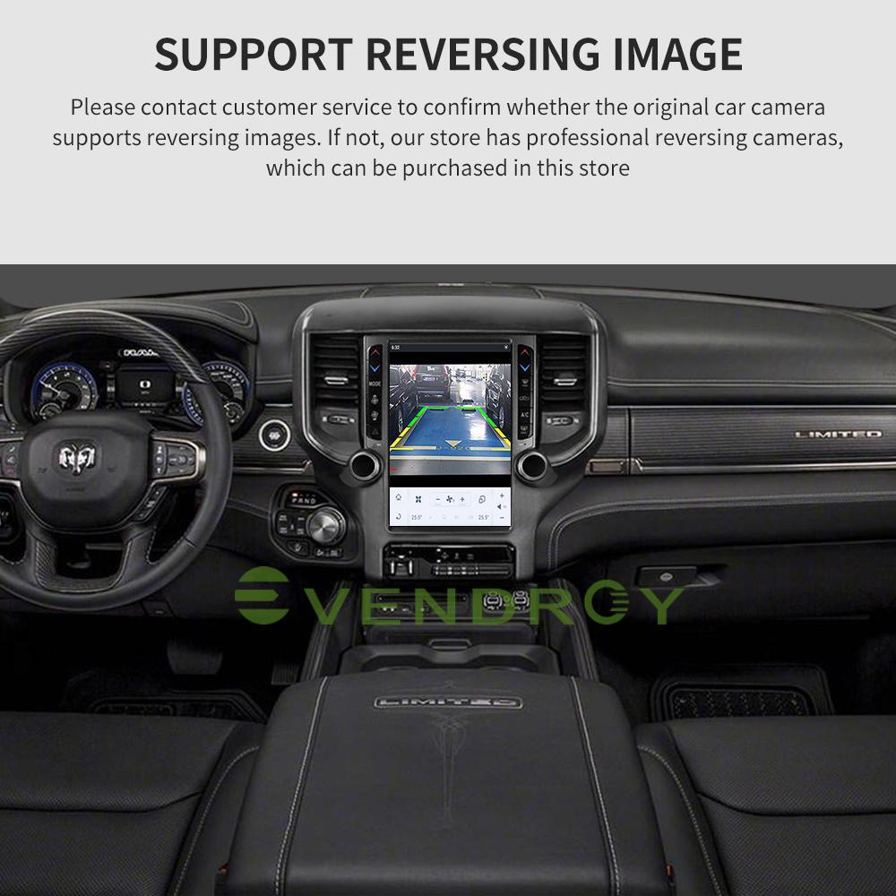 12.1"For Dodge RAM 1500 2500 3500 Car GPS Navigation Headunit Radio Stereo 4+64G