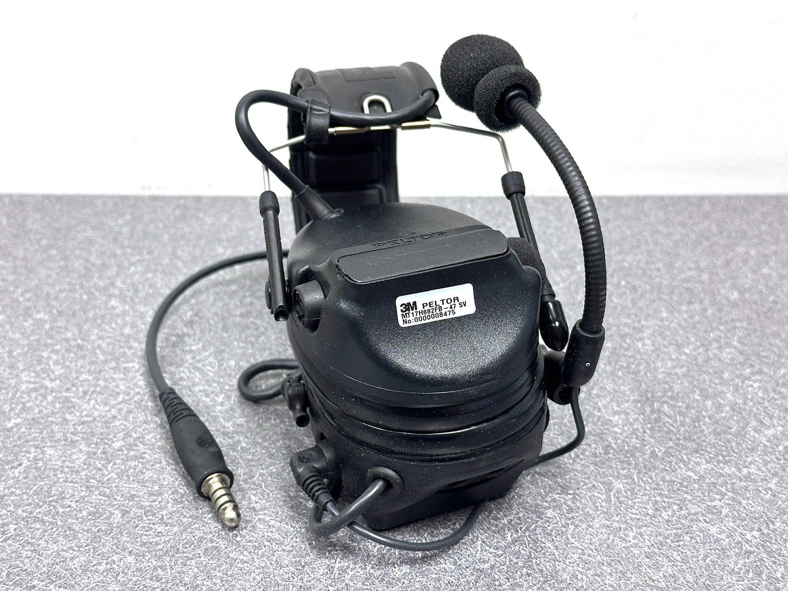 NEW 3M Peltor SwatTac ComTac III Two-Way Radio Headset, Black (MT17H682FB-47 SV)