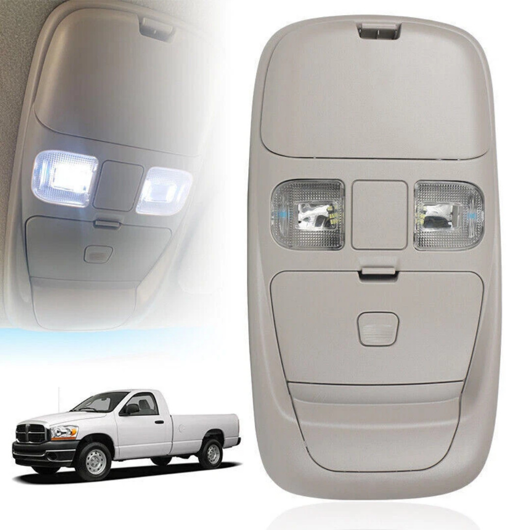 Overhead Console Dome Light Storage For 1998-2001 Dodge Ram 1500 2500 55350657