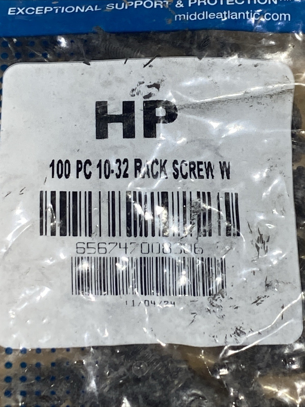 10-32 Rack Screws - 100 Pack RoHS Compliant New