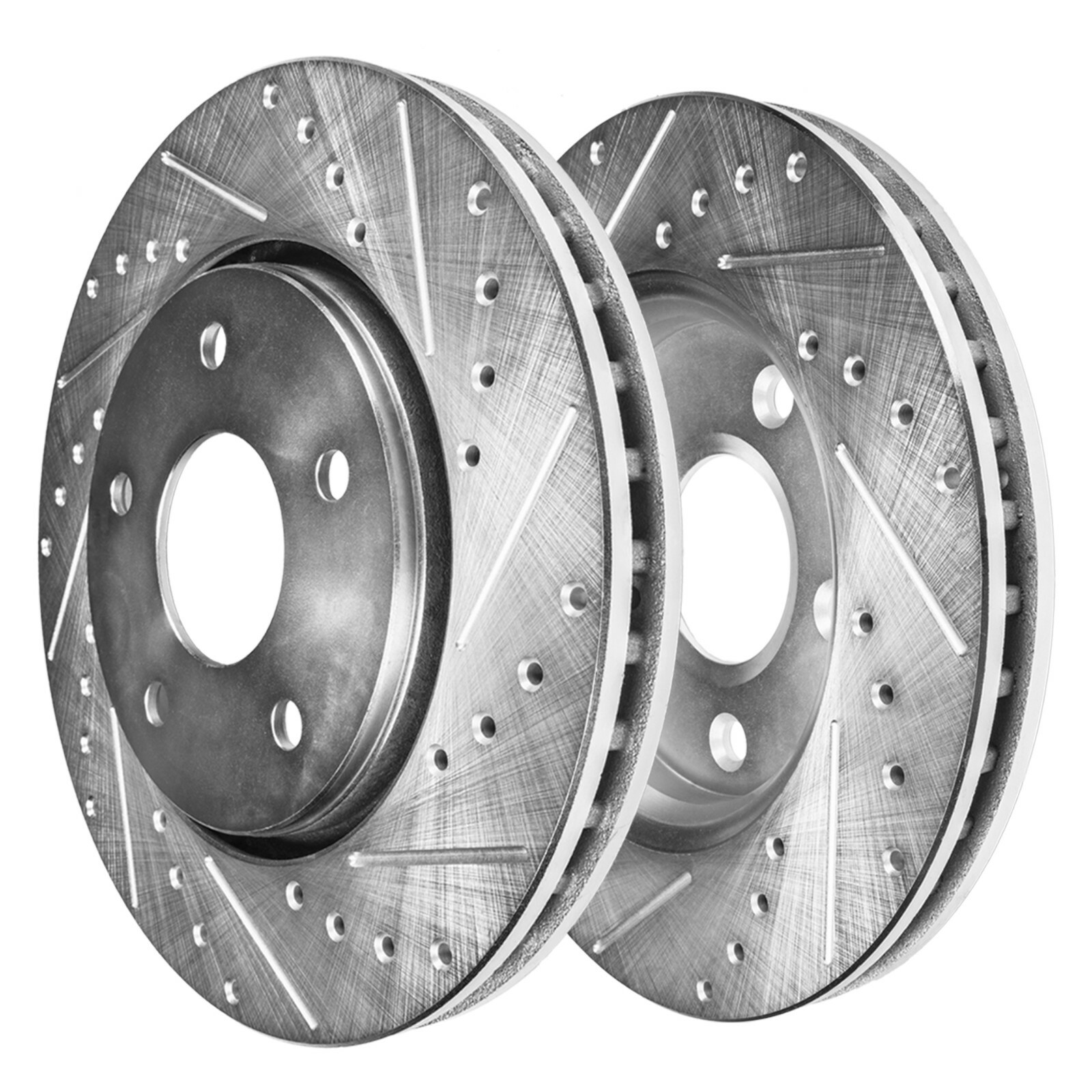 Front & Rear Drilled Rotors + Brake Pads for Nissan Pathfinder Murano JX35 QX60