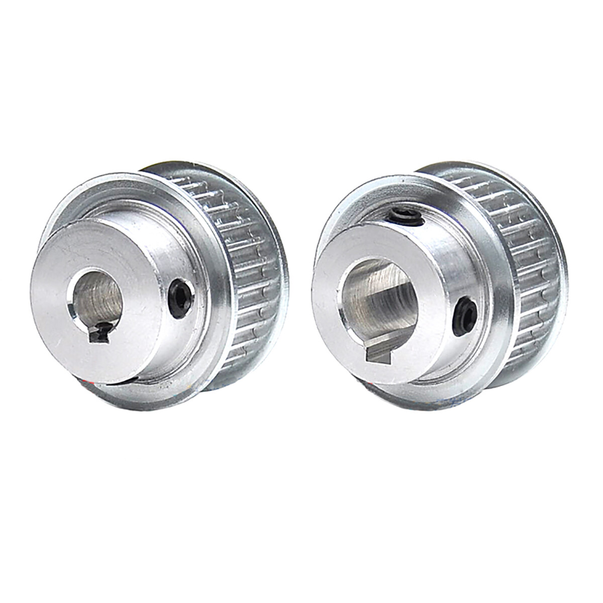 HTD 5M Timing Belt Pulley BF-Type 20T-60T Keyway Bore, for 20mm Wide Timing Belt