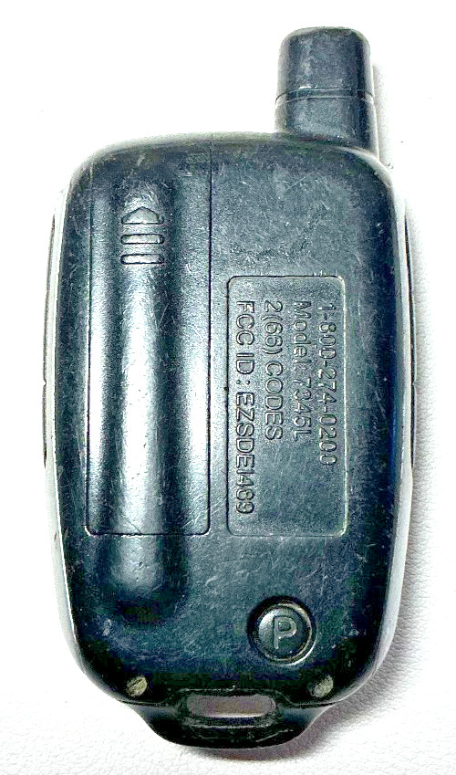 Original Avital EZSDEI489, 7345L Key fob Keyless Entry Remote