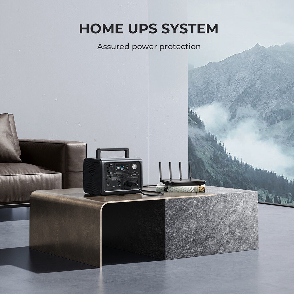 BLUETTI EB3A 600W 268Wh Portable Power Station LiFePO4 Certified Refurbished