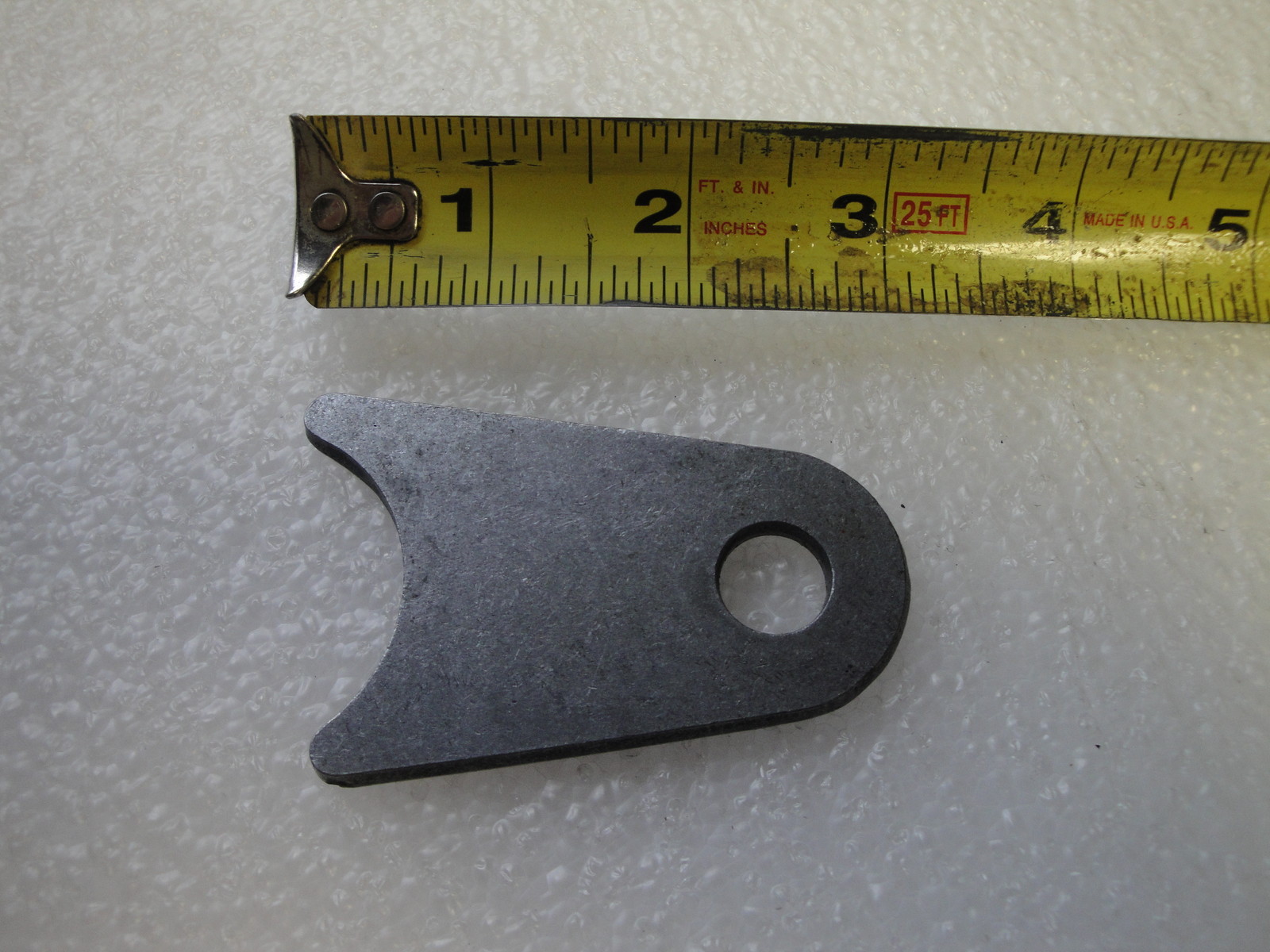 FABRICATOR SHOCK TAB FOR 1-1/2" TUBING, UNIVERSAL, WELD ON, ROCK CRAWLER, 25A