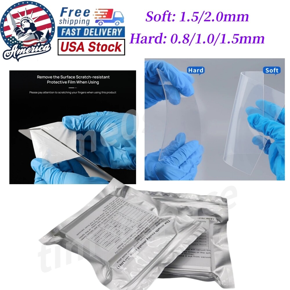Dental Orthodontic Plastic Retainer Splint Vacuum Thermoforming Sheets Hard soft