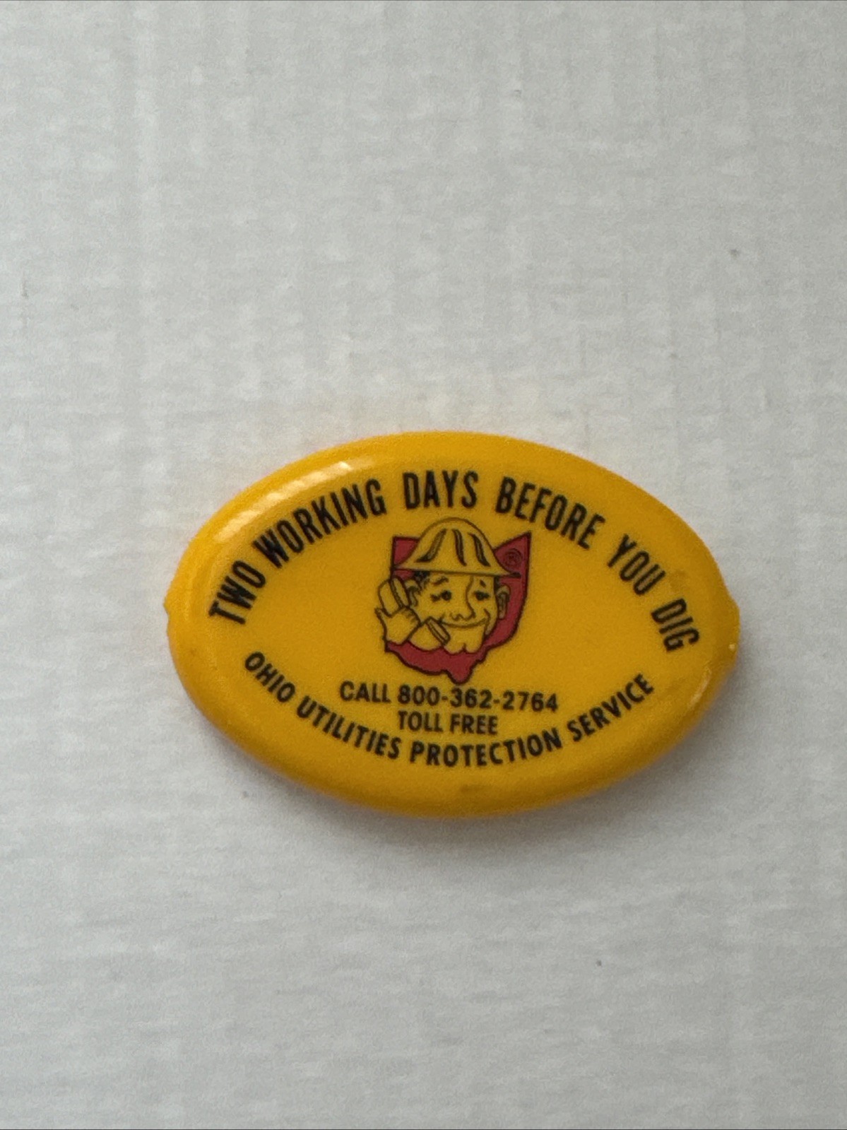 Old Ohio Utilities Protection Services Call Before You Dig Squeeze Coin Purse