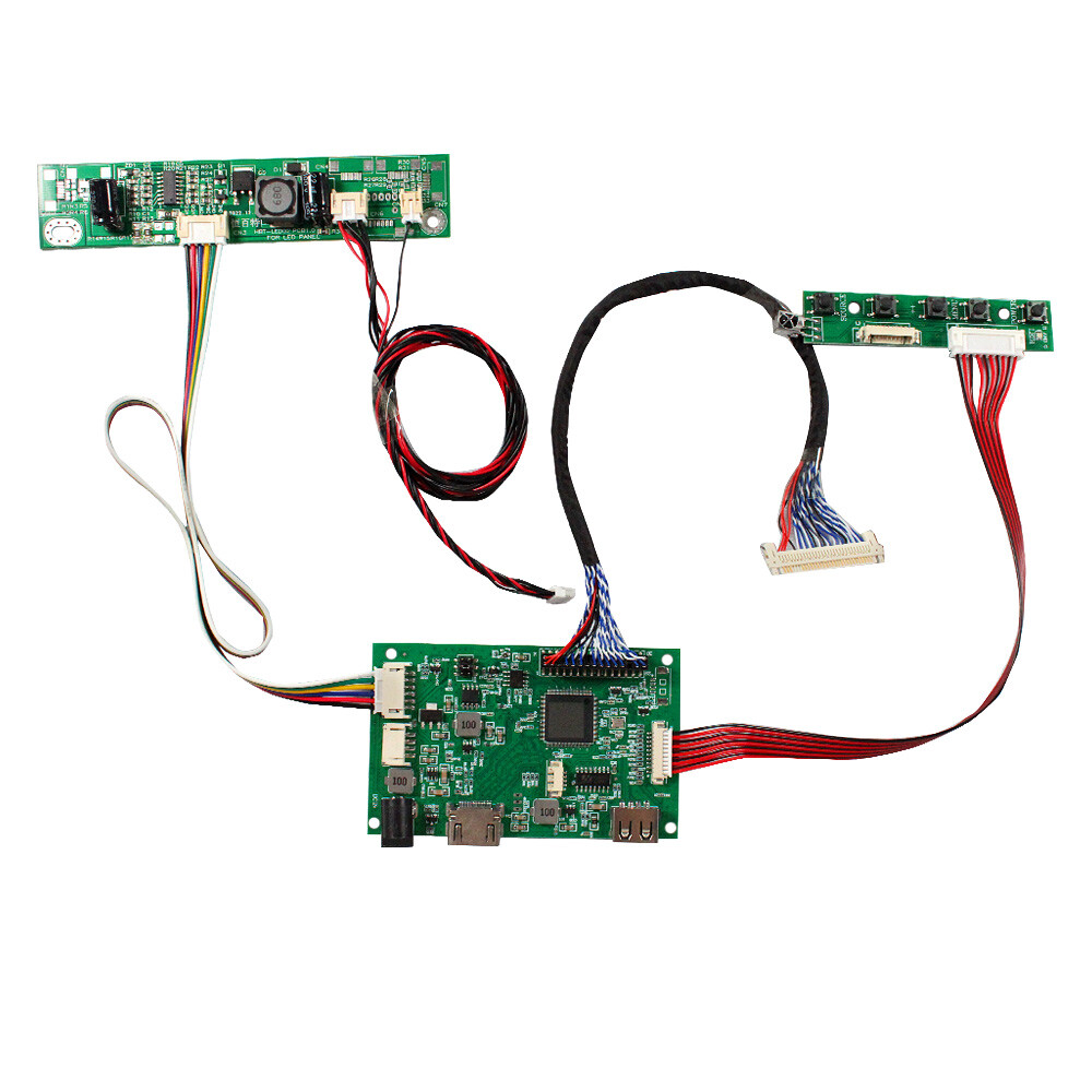 HD USB LCD Controller Board For 24inch 1920x360DV240FBM-NB0 LCD Screen