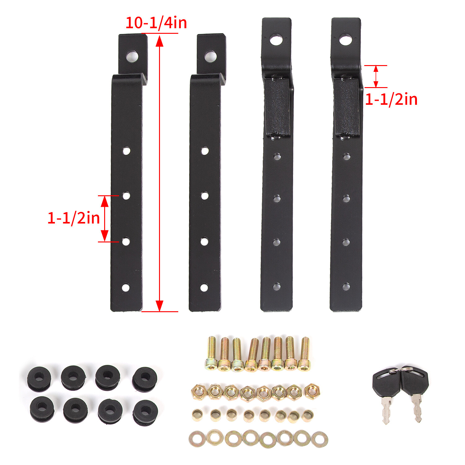 Motorcycle Hard Saddle Bags Trunk Luggage For Harley Honda Suzuki Yamaha Cruiser