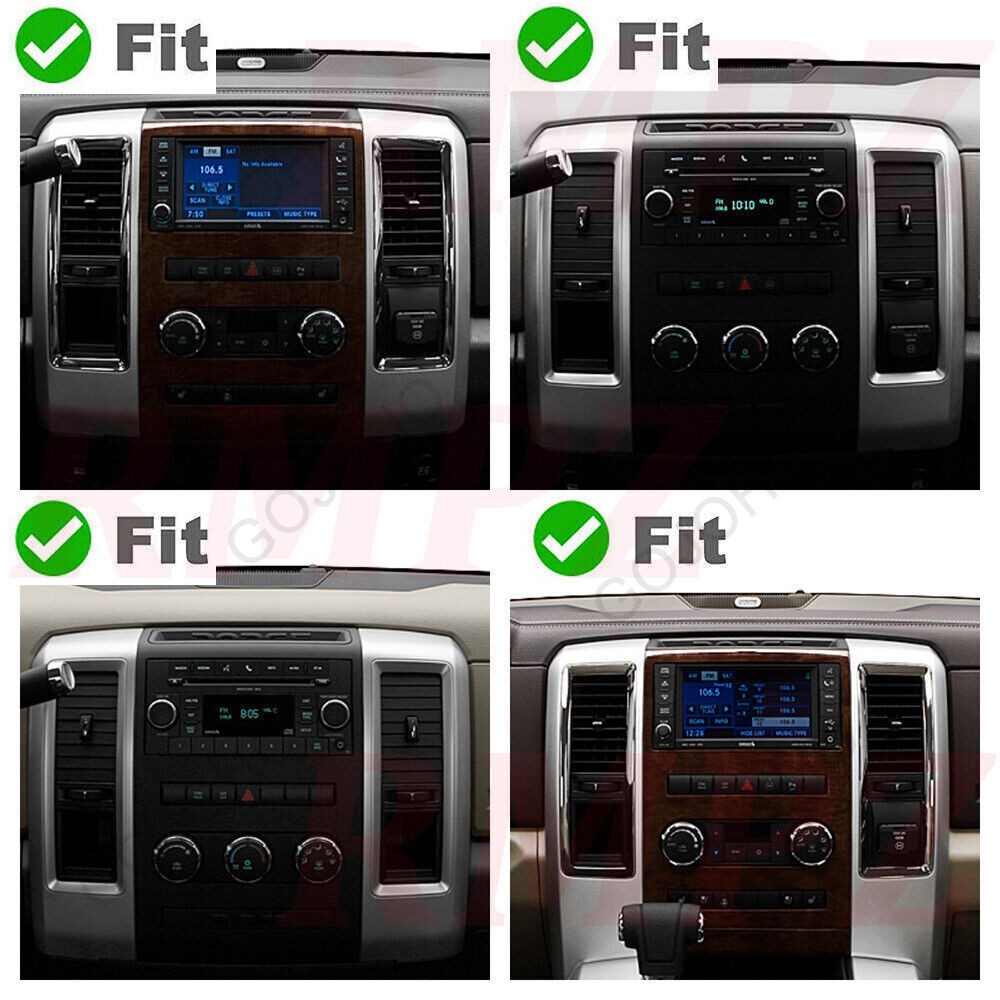 10.1'' Carplay For Dodge RAM 1500 2500 2009-2012 Android 13 Car Radio GPS Stereo