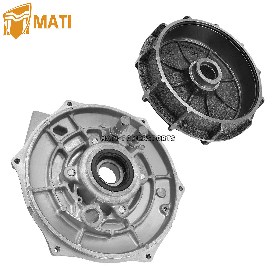 Rear Brake Plate Cover Drum Hub Seals Kit for Honda Rancher 420 Foreman 500 520