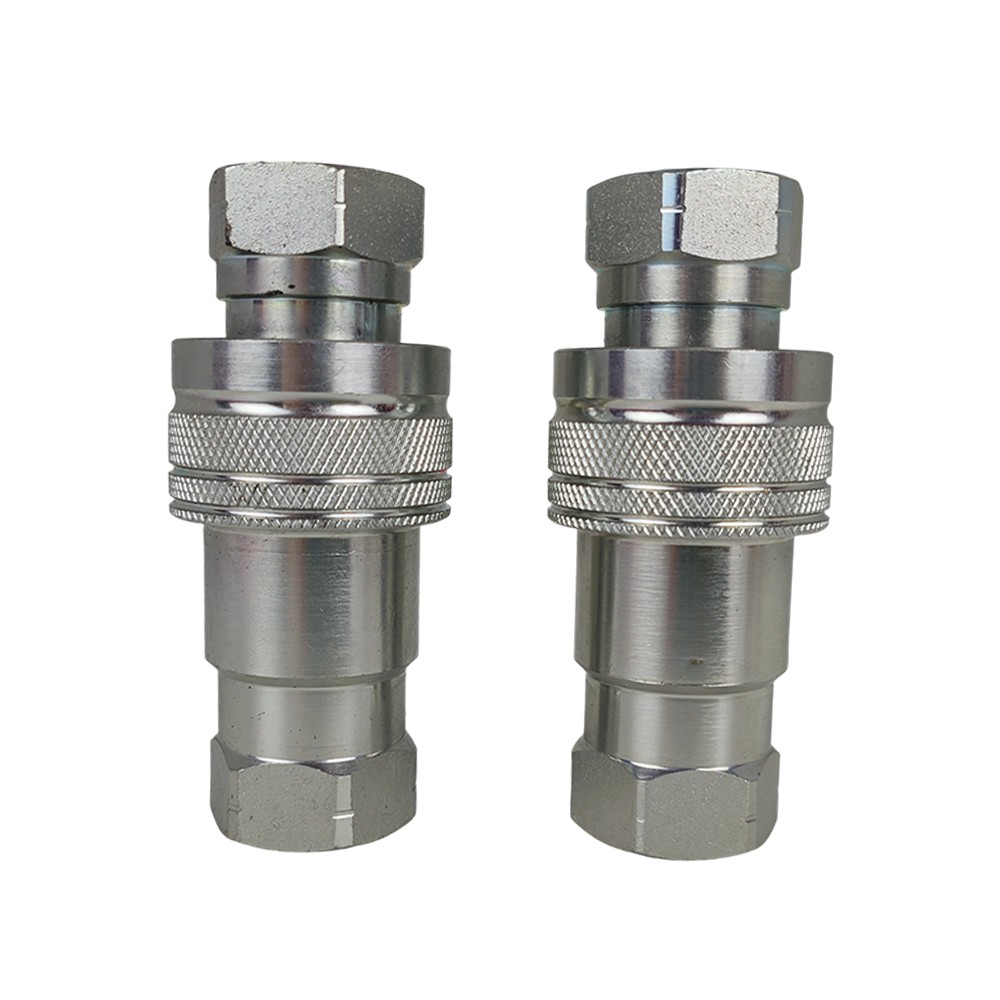 2Sets For Pioneer Ball Style 1/2" NPT Hydraulic Coupler Quick Connect Coupling