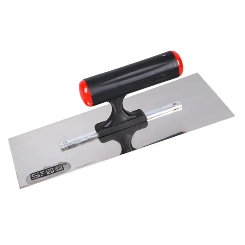1pc Stainless Steel Plastering Trowel Cement Drywall Scraping Finishing Tool