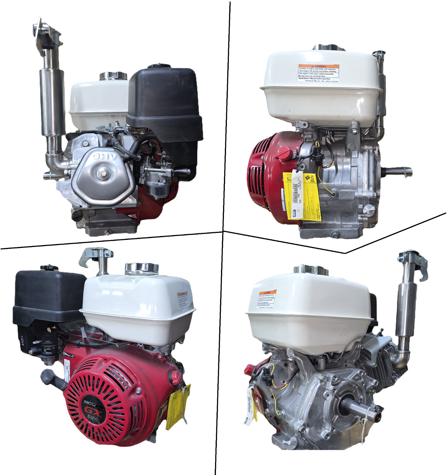 Rain cap Exhaust Muffler SS: Predator 301, 420. Honda GX 240, 270, 390.