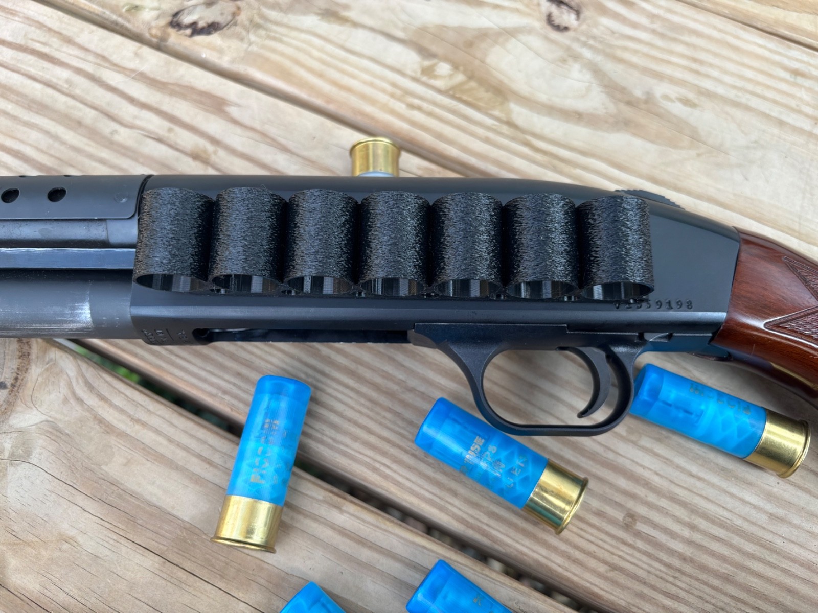 FlexSaddle® Side Saddle fits SHOCKWAVE Mossberg 88 500 590 12 ga Shell Holder