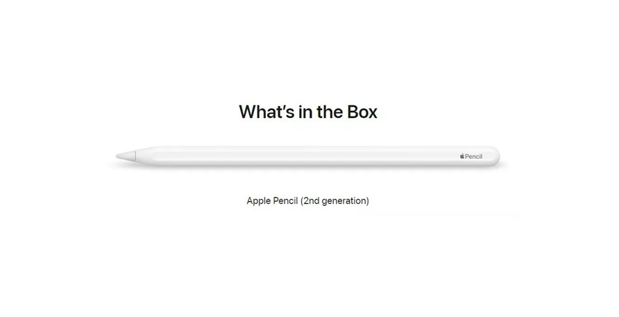 NEW Apple Pencil 2nd Generation iPad Pro Stylus MU8F2AM/A
