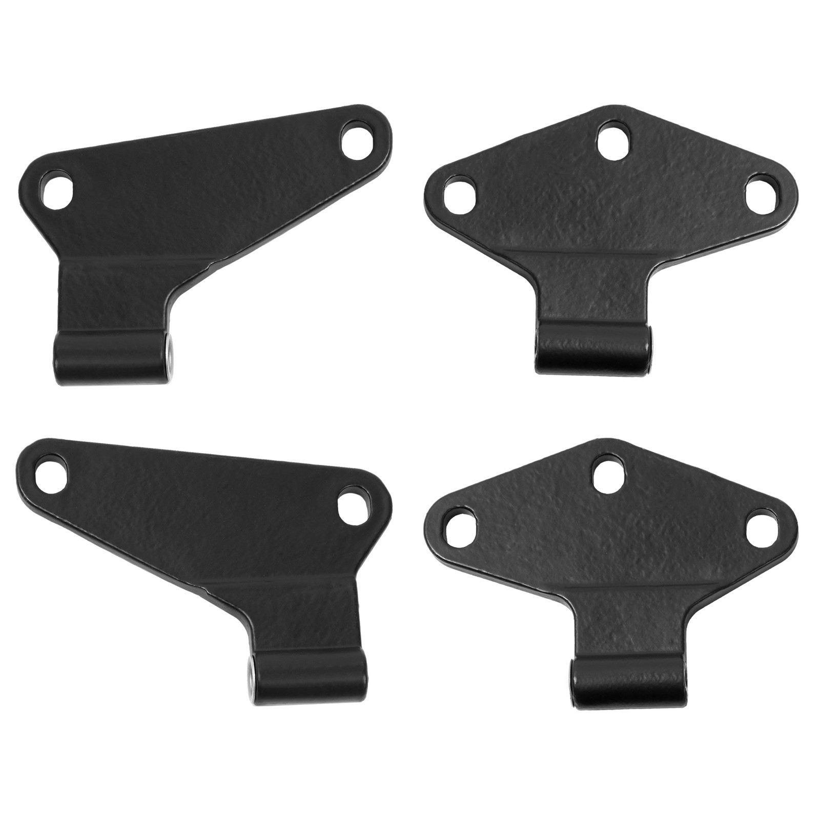 Fits 2007-2018 Jeep Wrangler JK Body Door Hinge Replacement Set Screw-On 16pcs