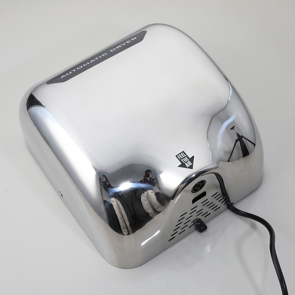 304 Stainless Hand Dryer Electric Automatic Sensor Handy Commercial for Bathroom