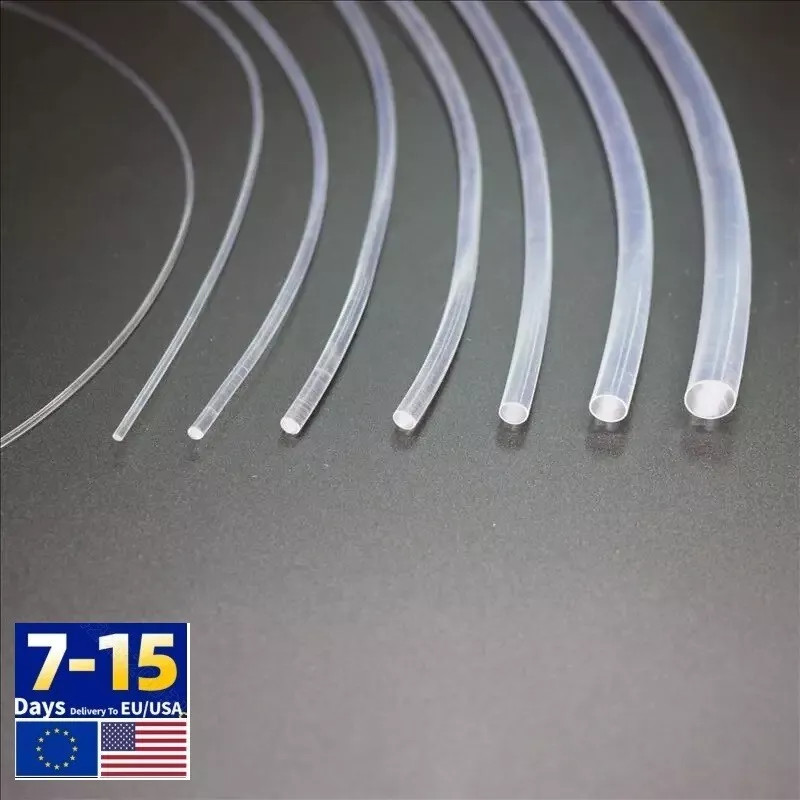 Transparent Super Bright Solid Core Side Glow Optic Fiber 1.5~12mm Thick Cable