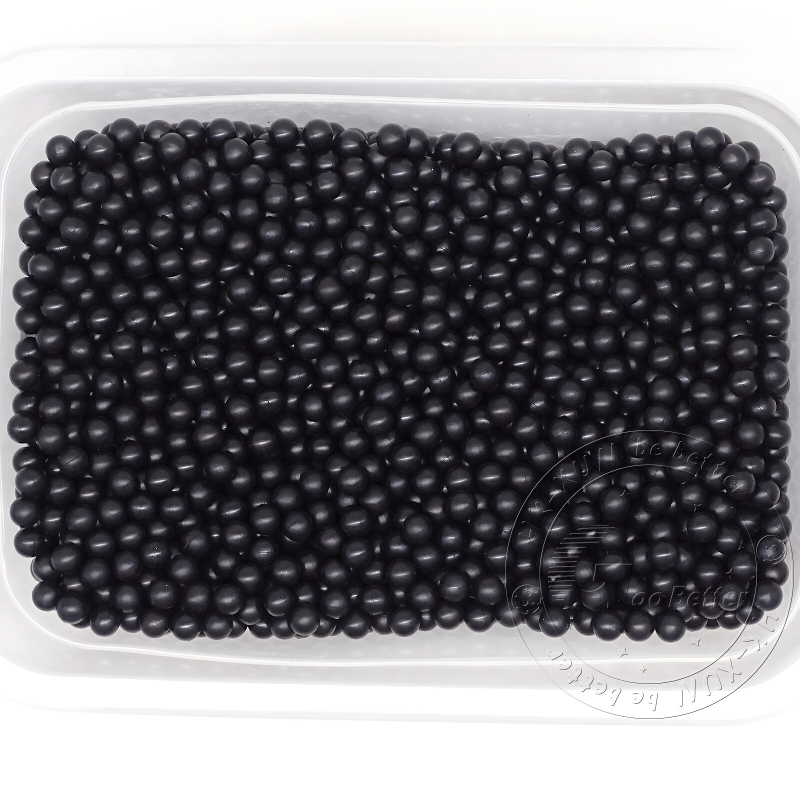 Black Round Solid Rubber Ball Bouncy Balls Training Ball Diameter 2mm to 100mm
