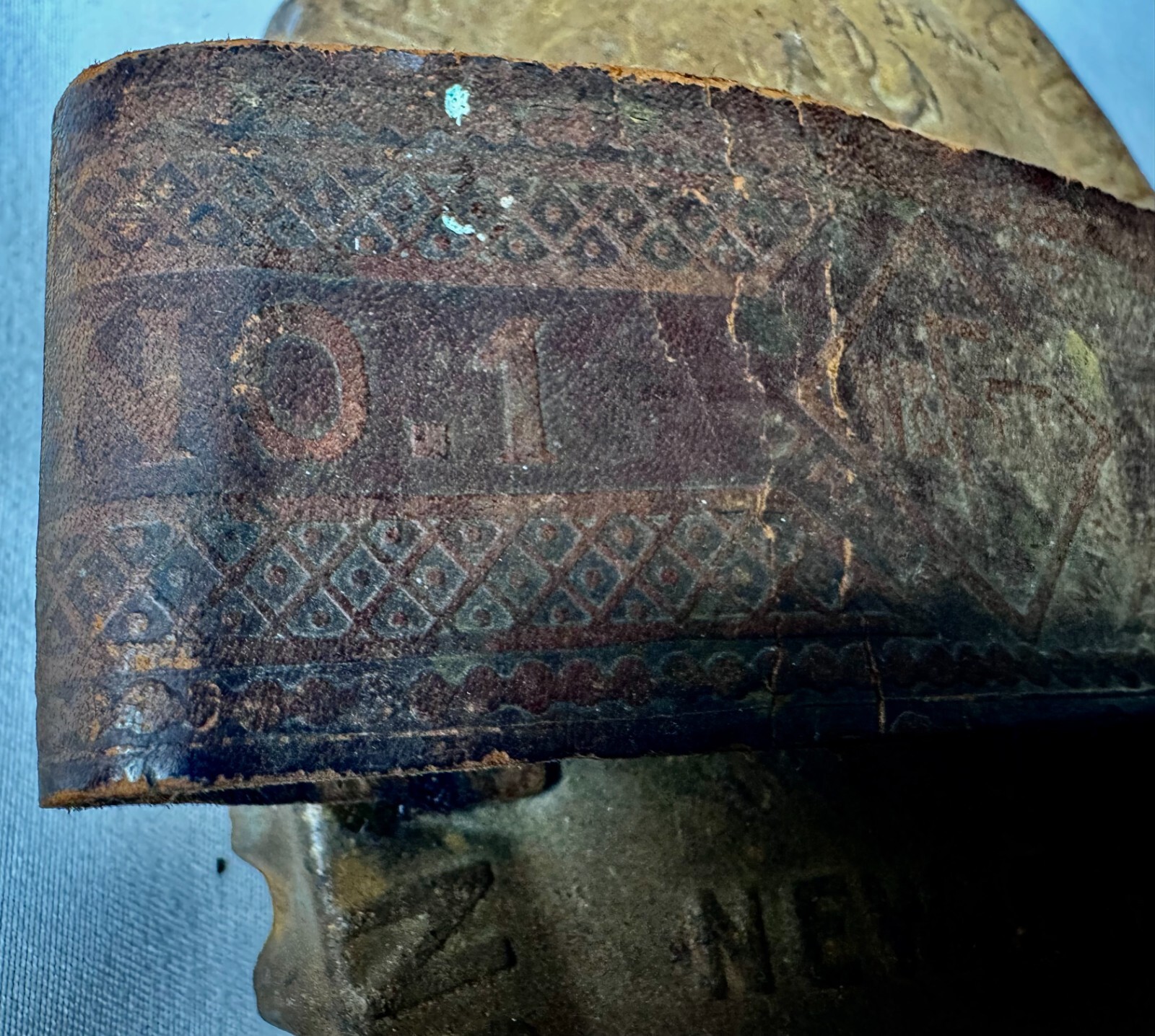 VTG ANCHOR BRAND No 1 Duplex CURRY COMB North and Judd Mfg New Britain Conn USA