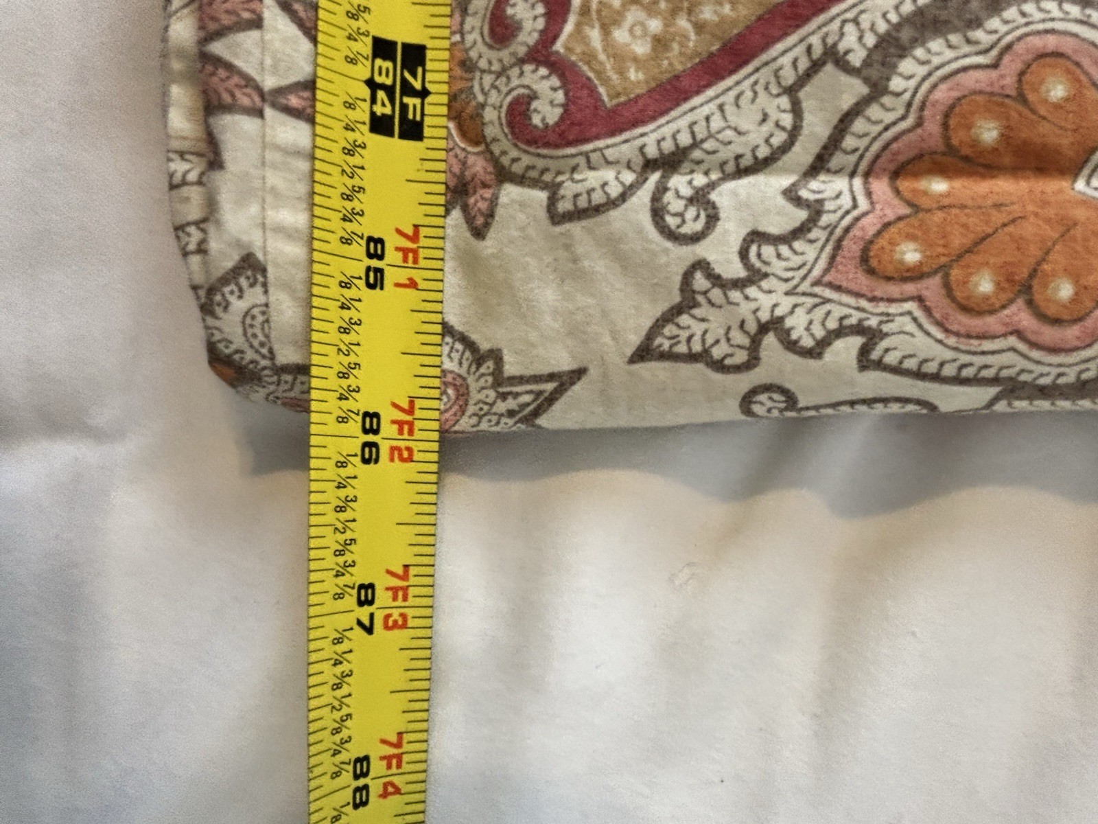 Pottery Barn Valencia Percale Cotton Duvet Cover King Size Medallion Boho