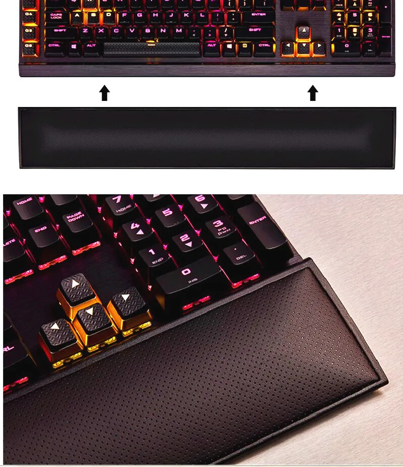 Original keyboard wrist rest for Corsair K70 K95 RGB Platinum K63 K65 K68 STRAFE