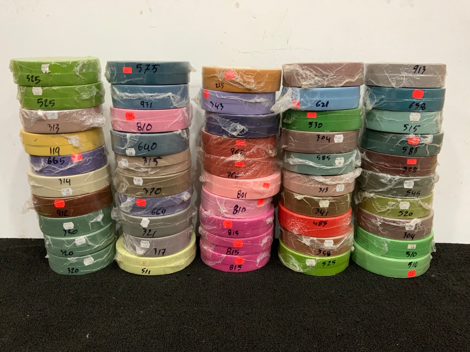 CARPET RUG BINDING LOT MULTIPLE COLORS 100 ROLLS CARPET RUG EDGE #2