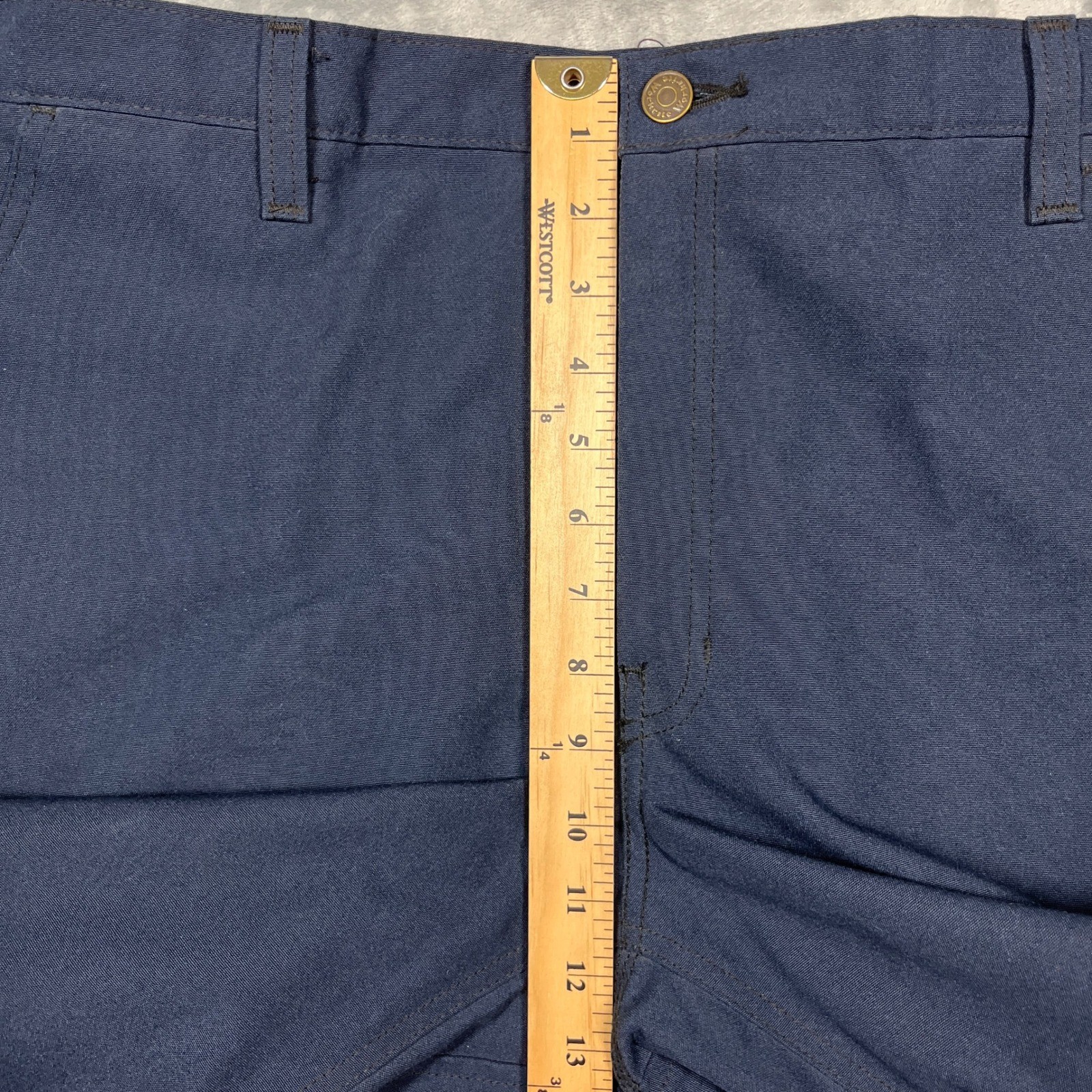 Workrite FR Work Pants Mens 38x35 Navy Blue Nomex IIIA Flame Resistant 402NX75NB