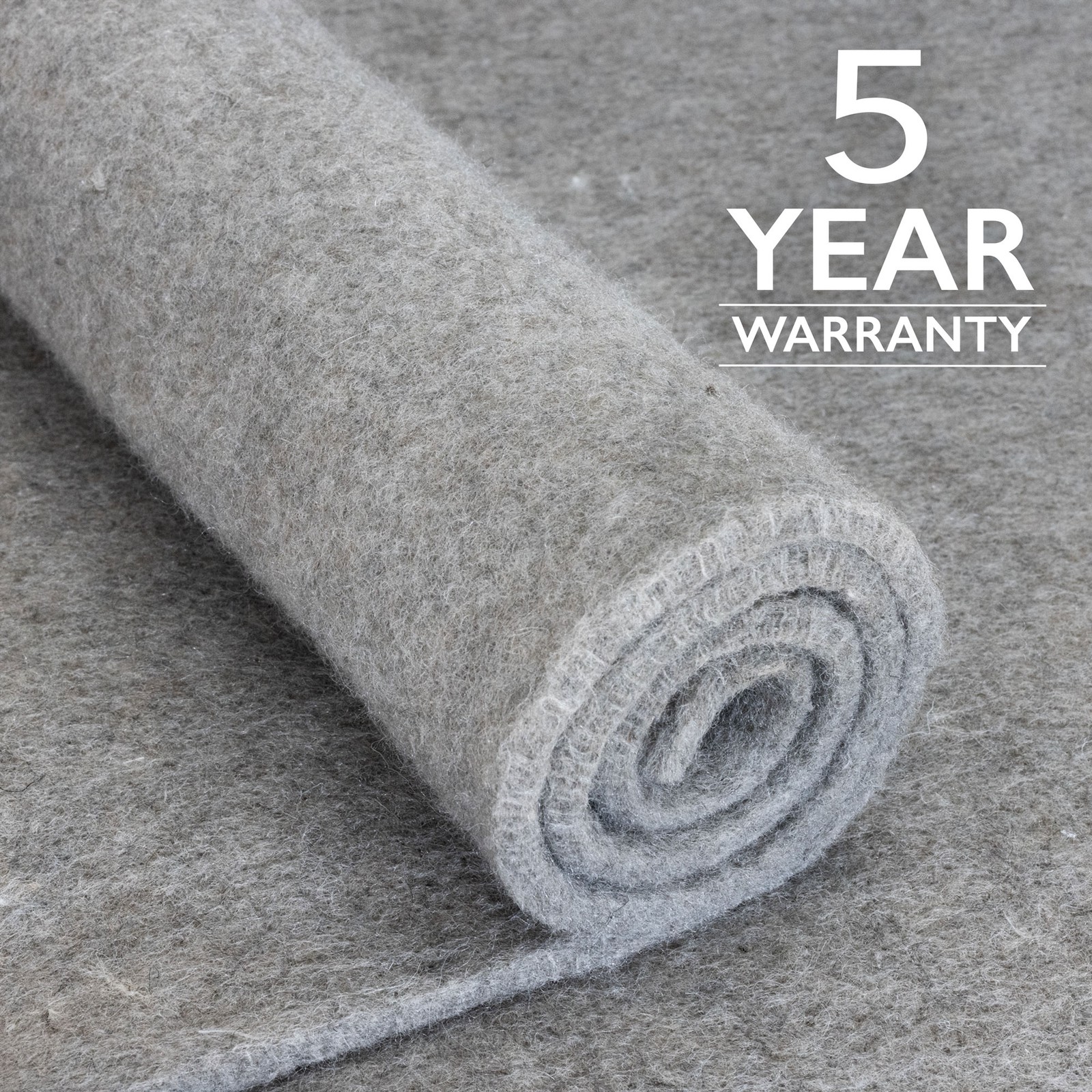 RUGPADUSA - Eco-Plush - 100% Felt - Premium Cushioning Rug Pad