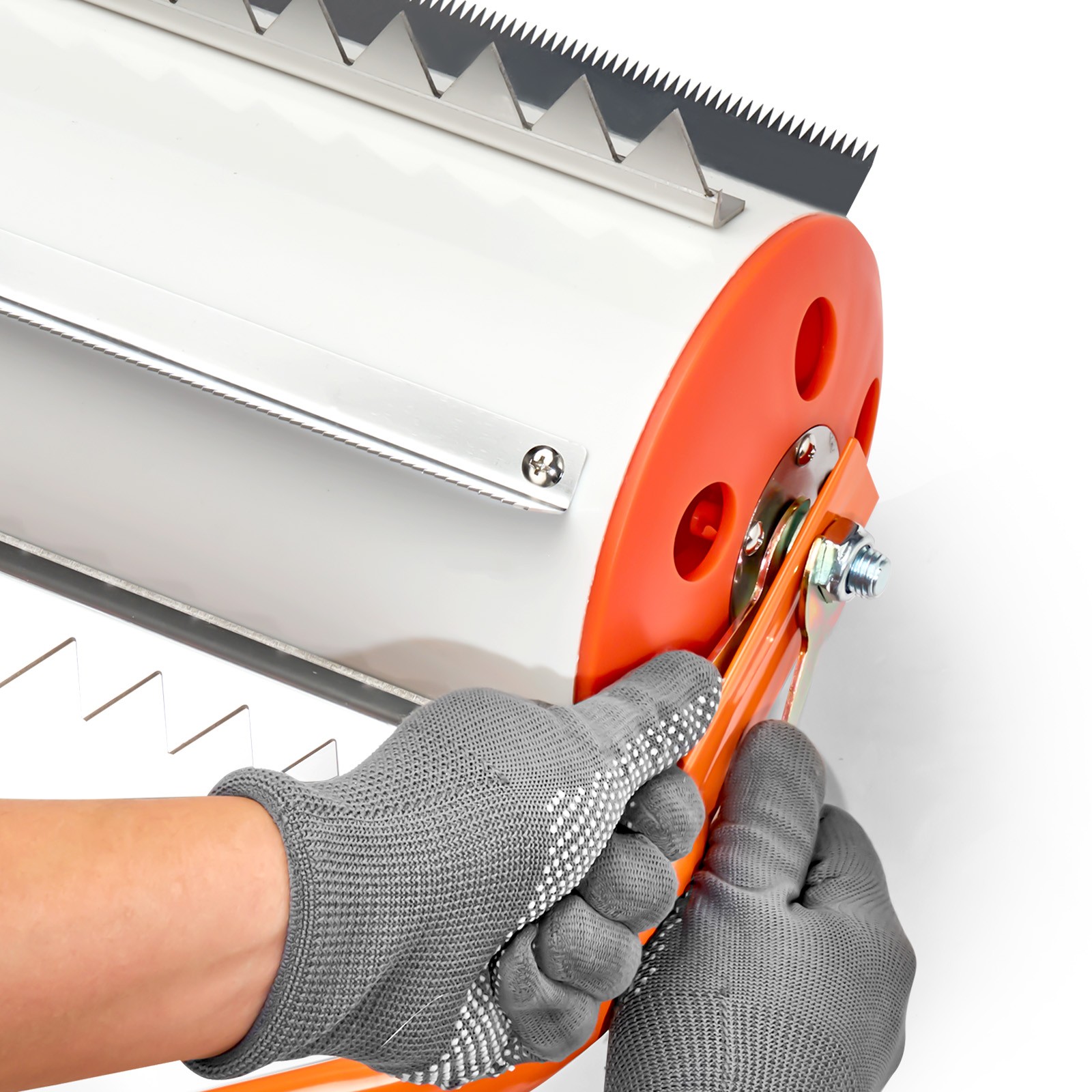 Uimoso Lake Weed Roller and Rake Tool,18ft for Clearing Weeds in Lakes and Ponds