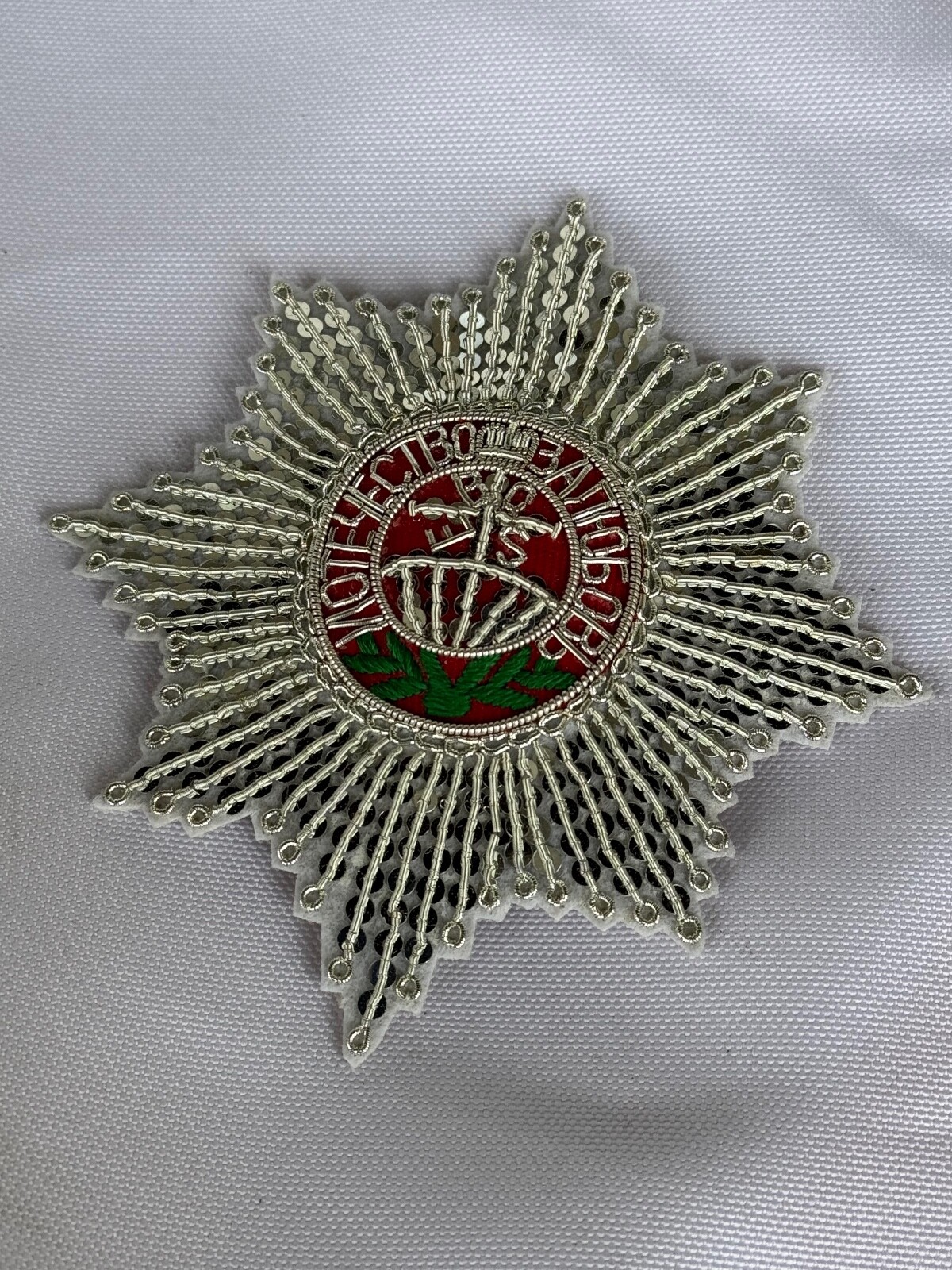 Russian Imperial Order of St.Ekaterina Embroidered star, replica 1720-1800s