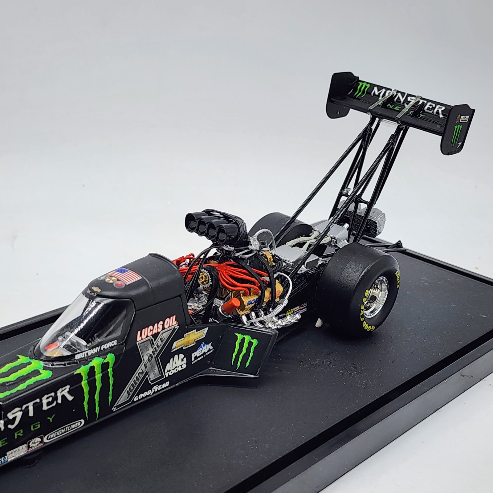 5W Action 1:24 2016 Brittany Force Monster Energy Top Fuel Dragster /1,021 *READ