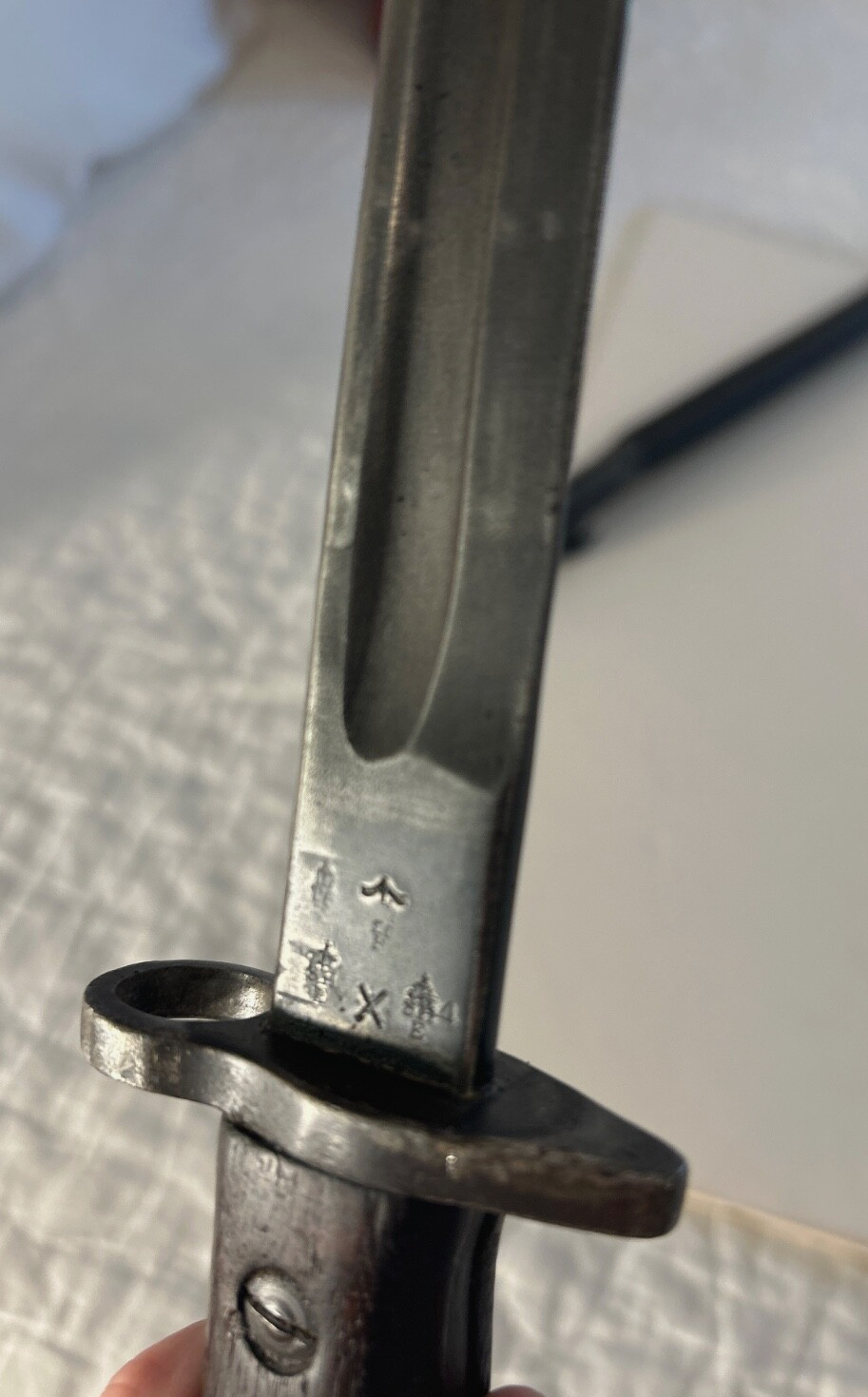 WW1 British Bayonet and Scabbard