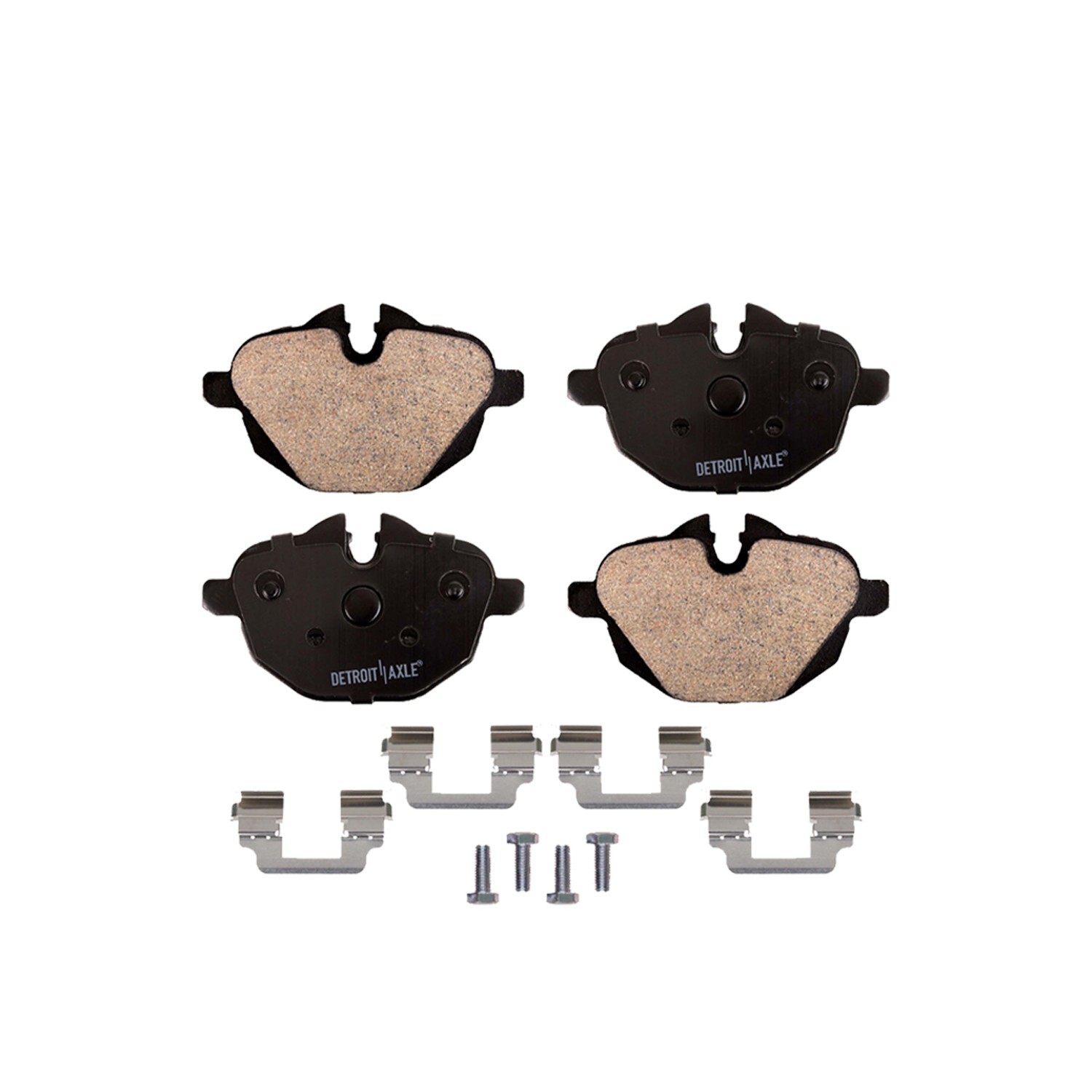 Rear Ceramic Brake Pads + Hardware for 2011 2014 - 2016 BMW X3 X4 528i 535i 535d